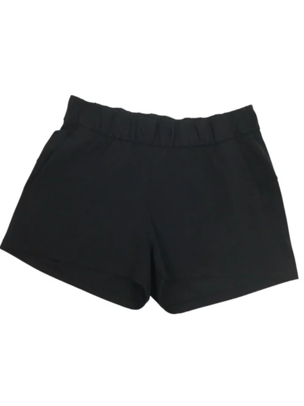 Lululemon On The Fly 2.5” Athletic Shorts Black Womens Size 8
